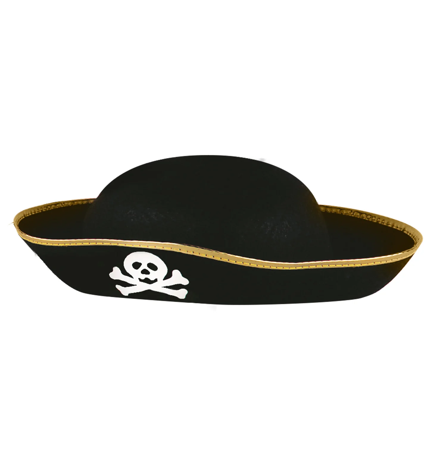 Piratenhoed kind met gouden rand - Image 3