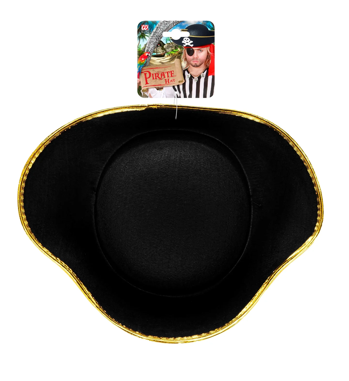 Piratenhoed kind met gouden rand - Image 4