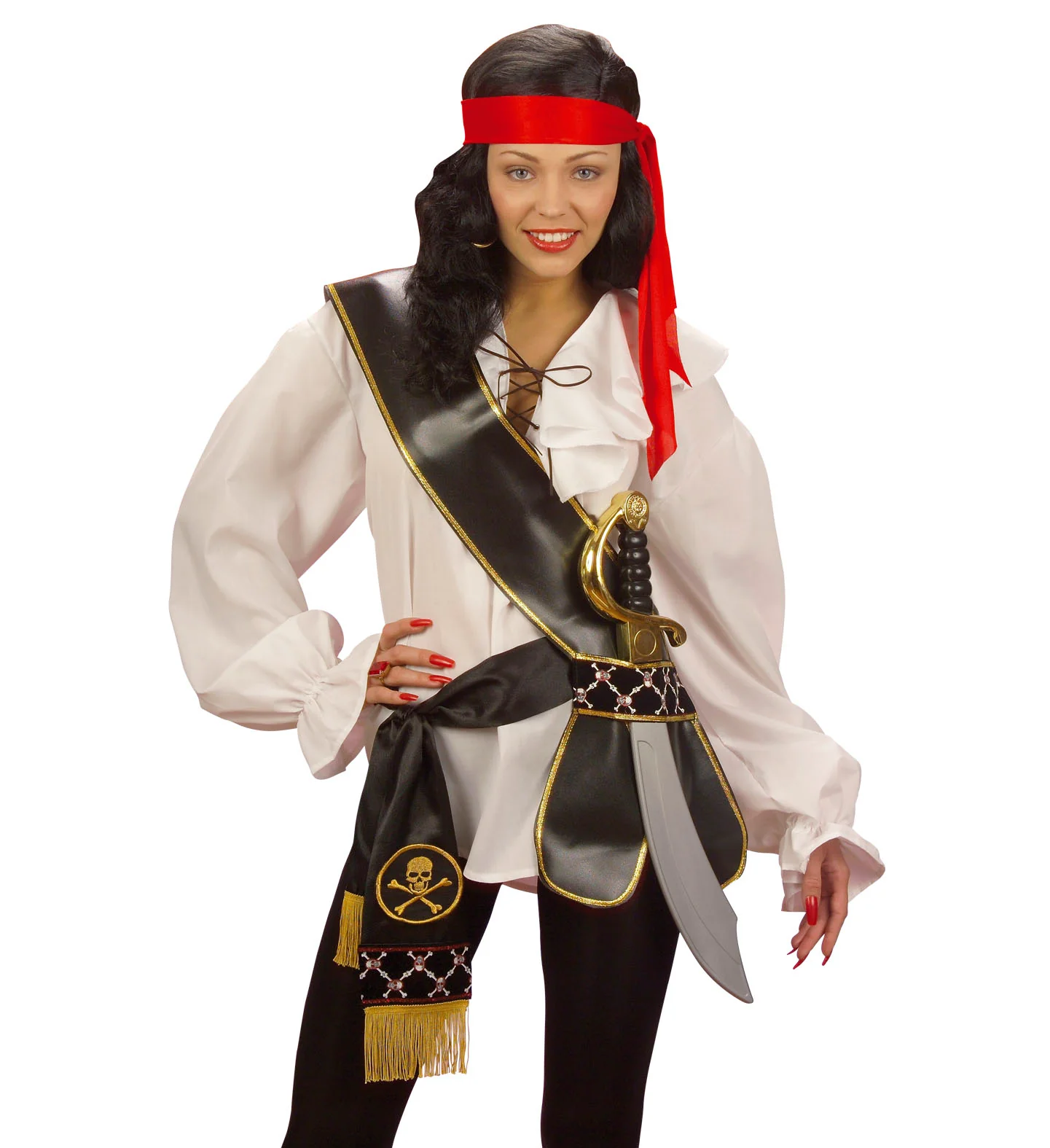 Piratenzwaard schede lederlook - Image 2