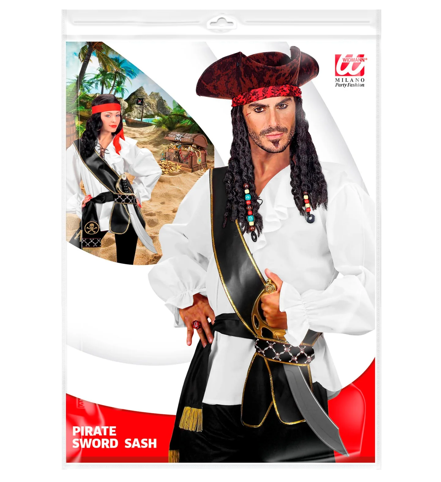 Piratenzwaard schede lederlook - Image 5