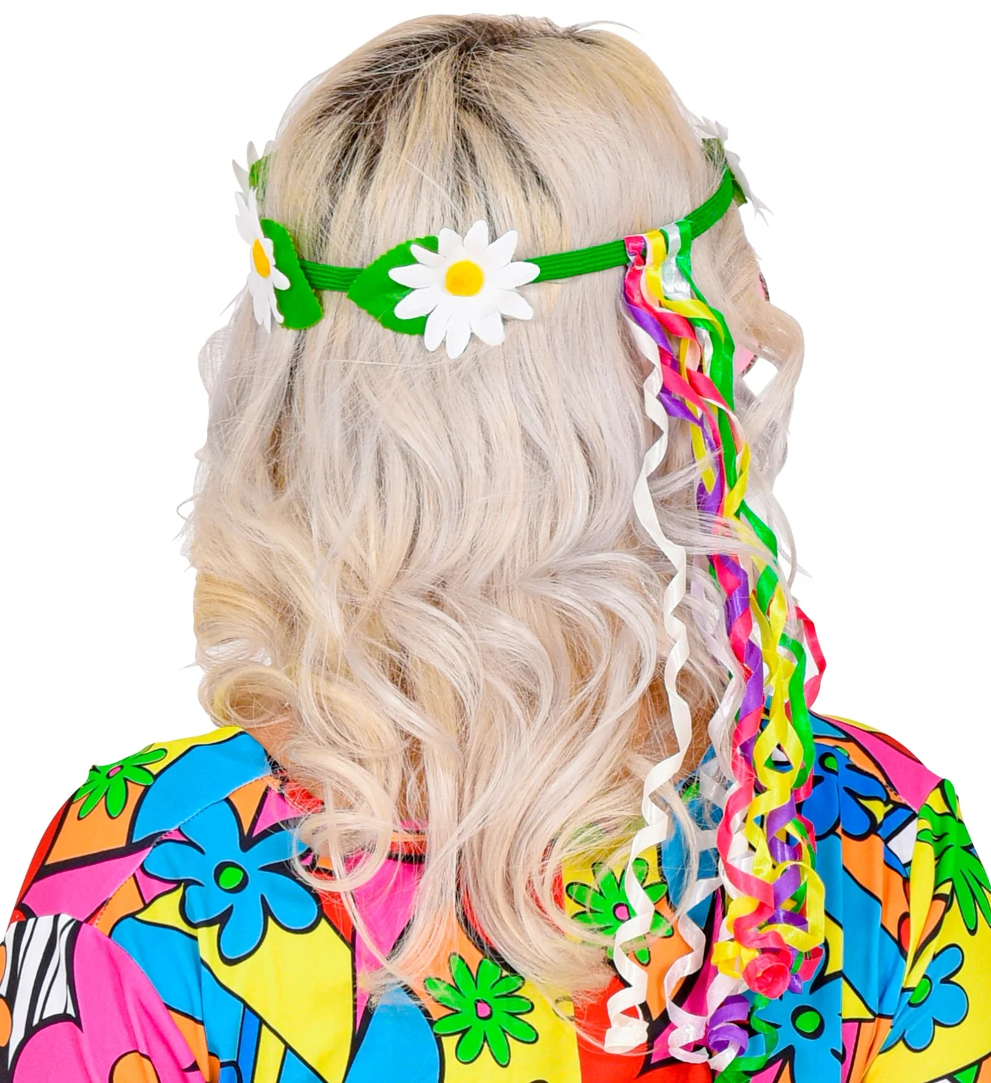Bloemen tiara hippie - Image 4