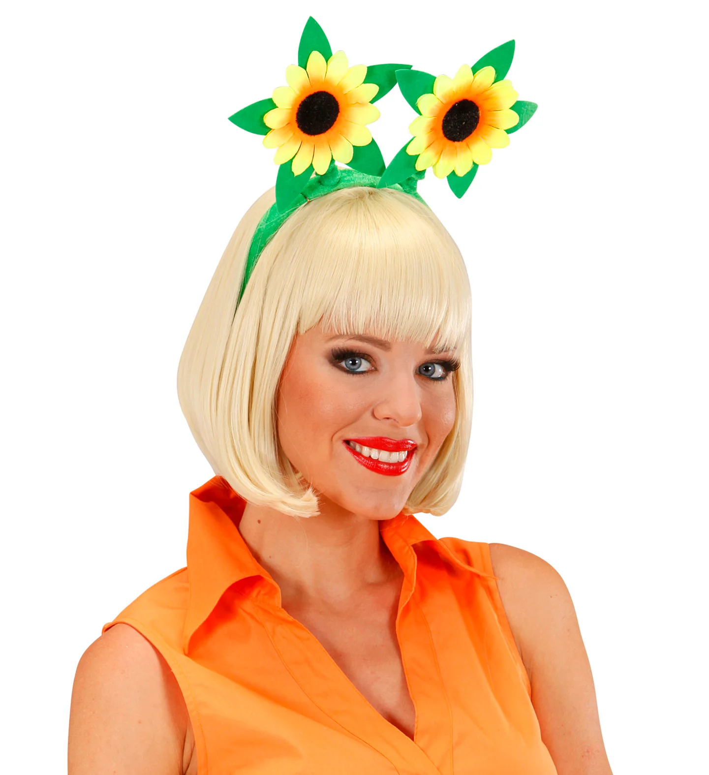 Zonnebloem haarband tiara - Image 2