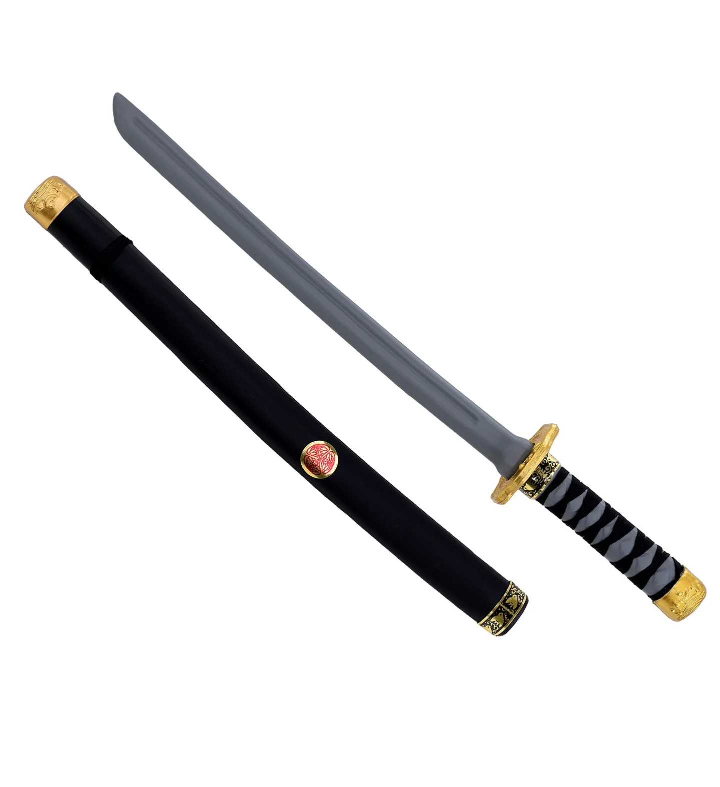 Ninja zwaard in schede zwart