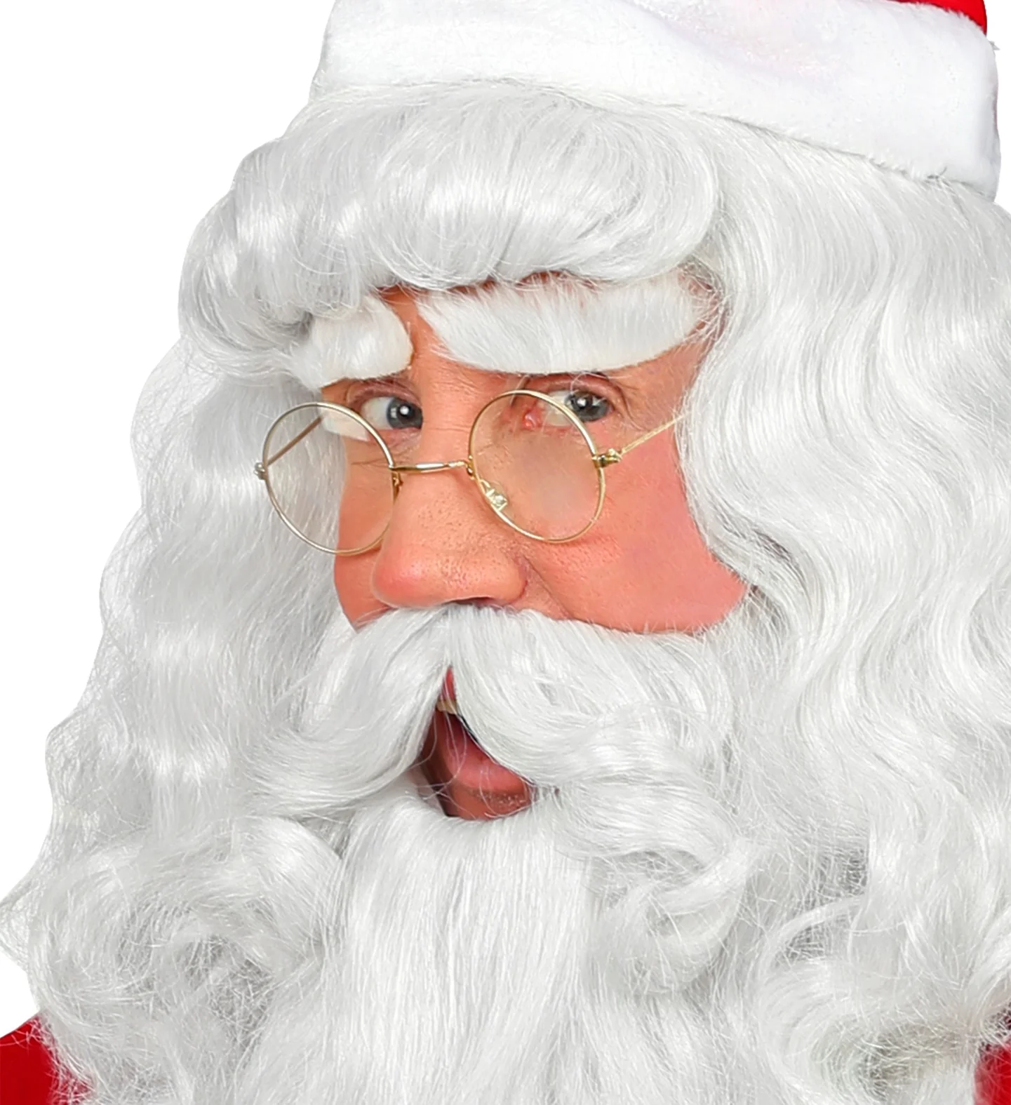 Kerstman bril goud budget - Image 2