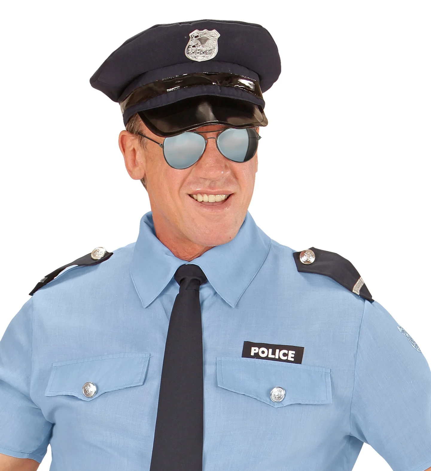 Politie bril zwart - Image 7