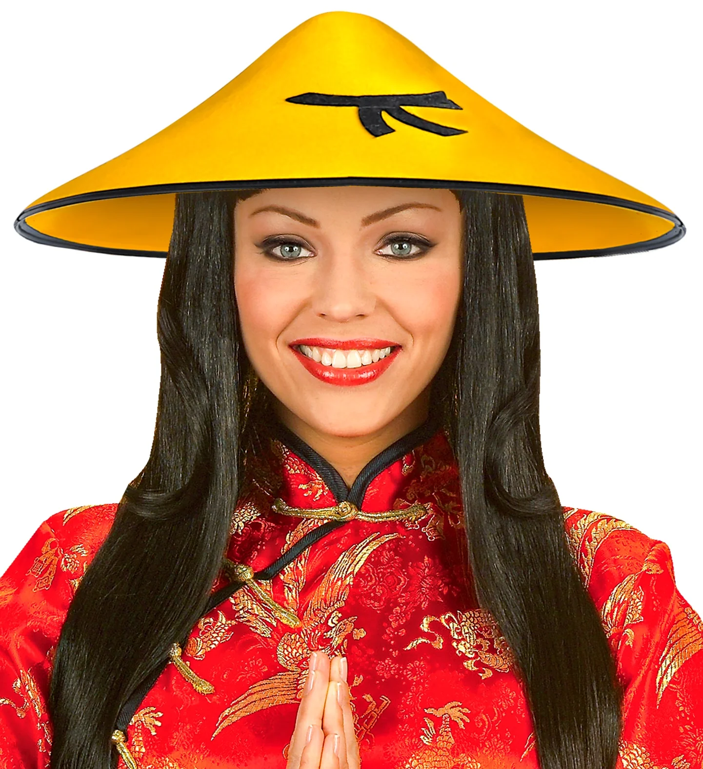 Hoed Chinees Vietnamees geel - Image 4