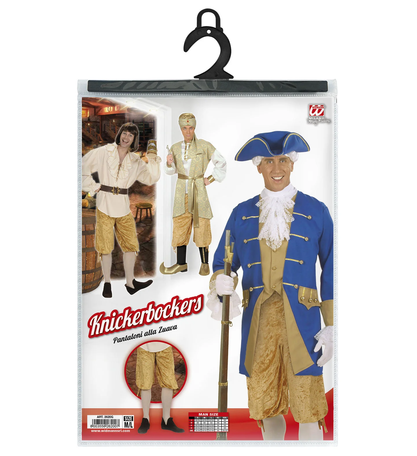 Kniebroek Henri in beige - Image 3