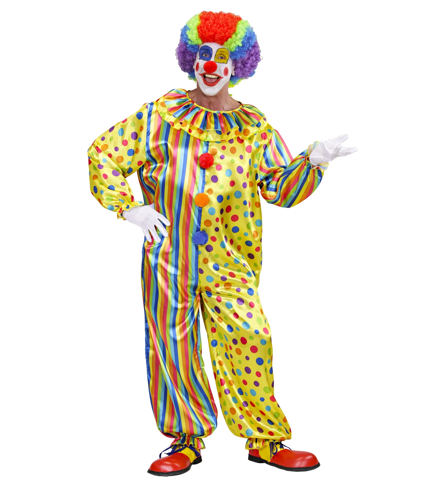 Clownspak Flap vrolijk heren - Image 3