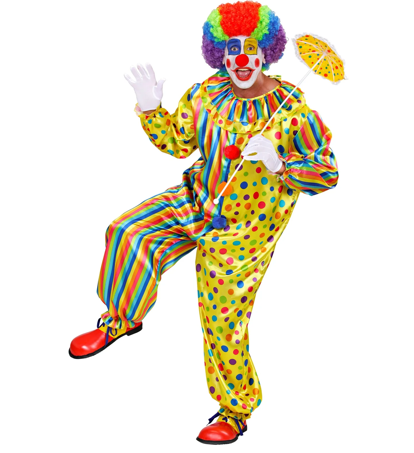 Clownspak Flap vrolijk heren - Image 4