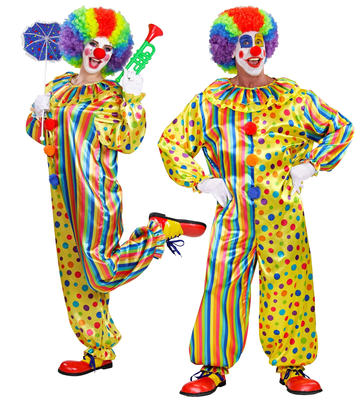 Clownspak Flap vrolijk heren - Image 6