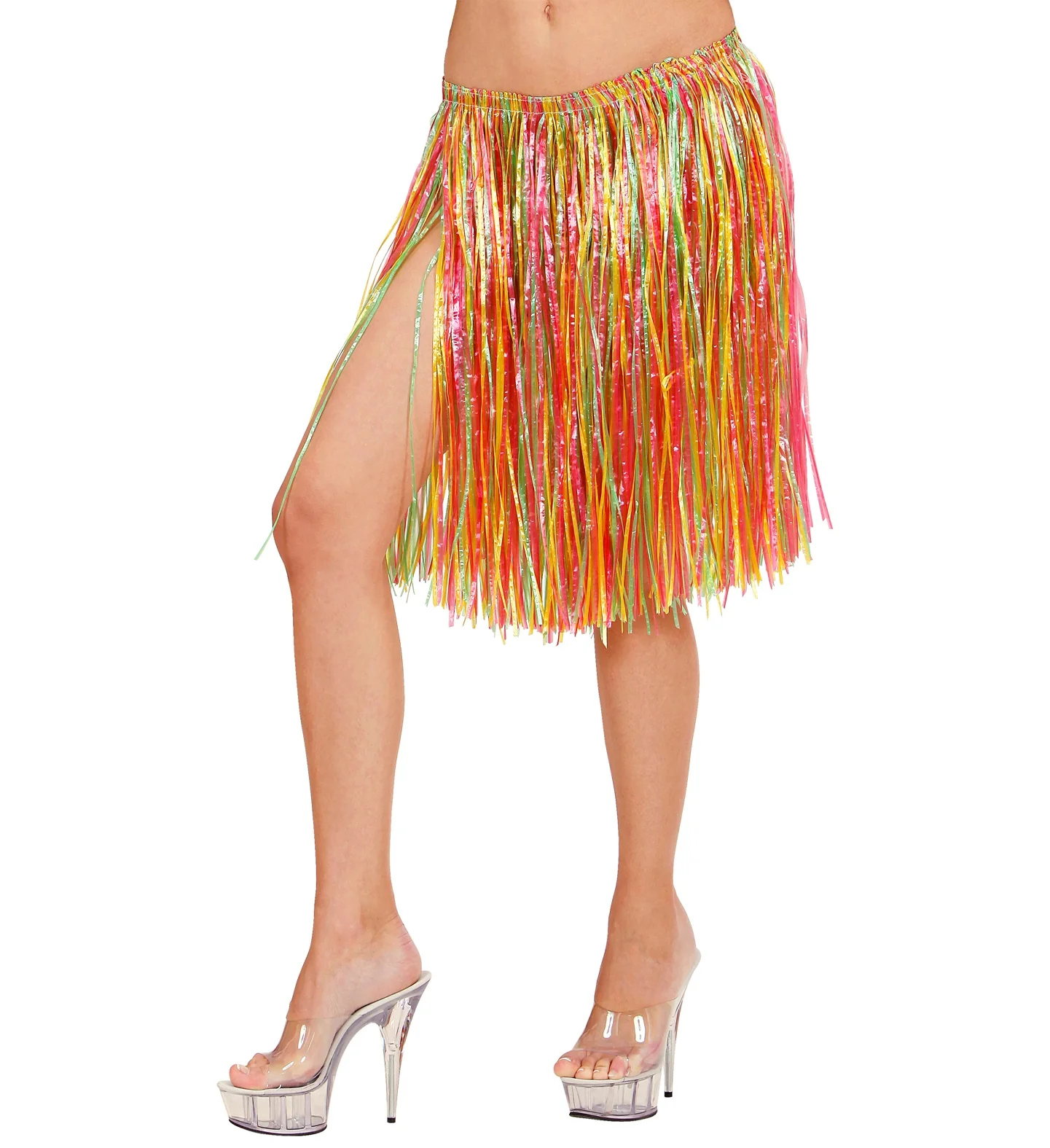 Hawaiirokje stro meerkleurig 55cm - Image 2