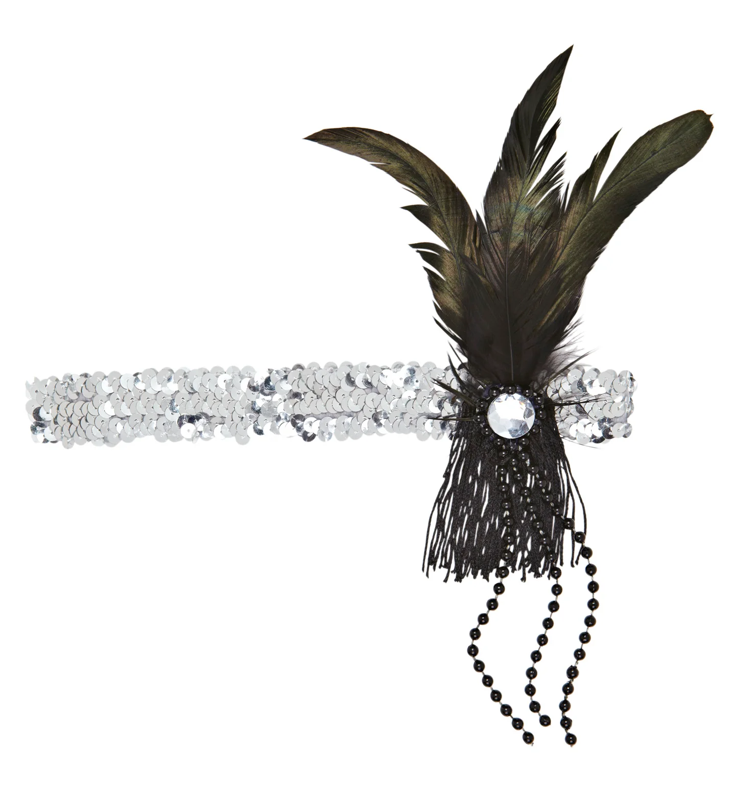 Charleston hoofdband goud glitter - Image 5