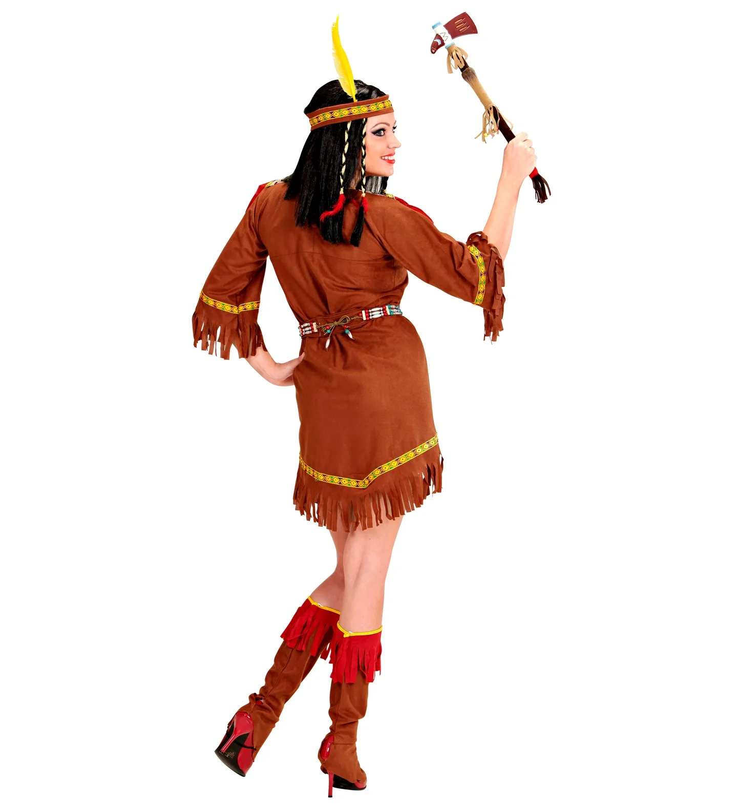 Indianen jurk Jenna dames - Image 3