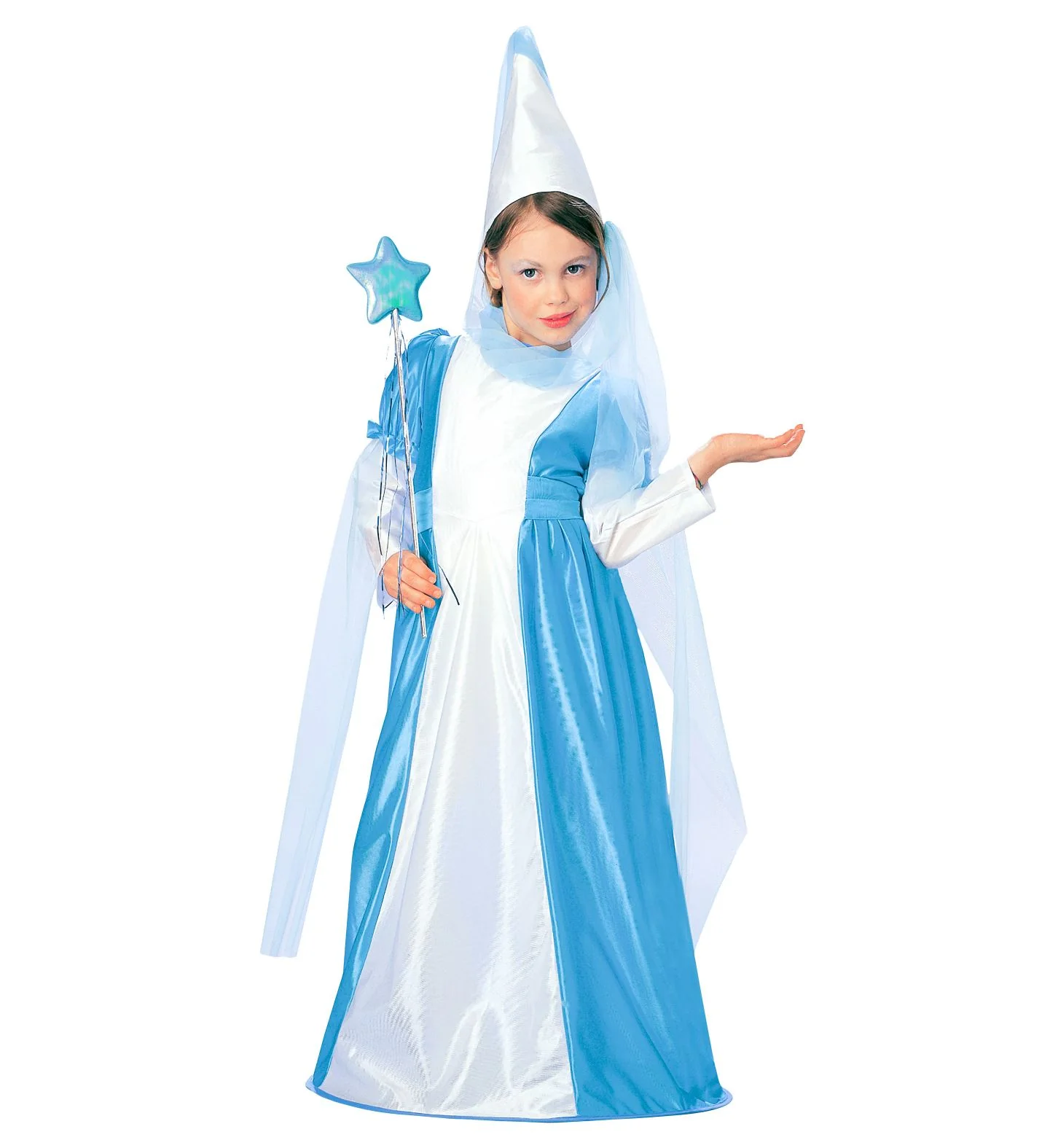 Fee kostuum blauw kinderen