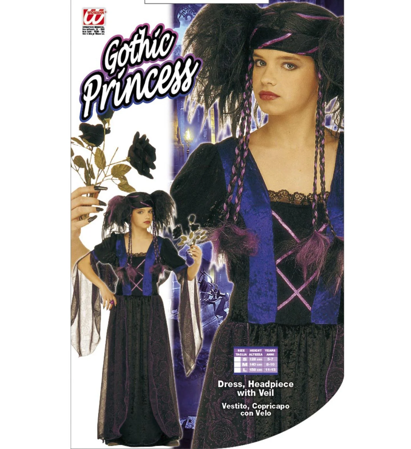 Gothic kostuum Prinses Jill kind - Image 2