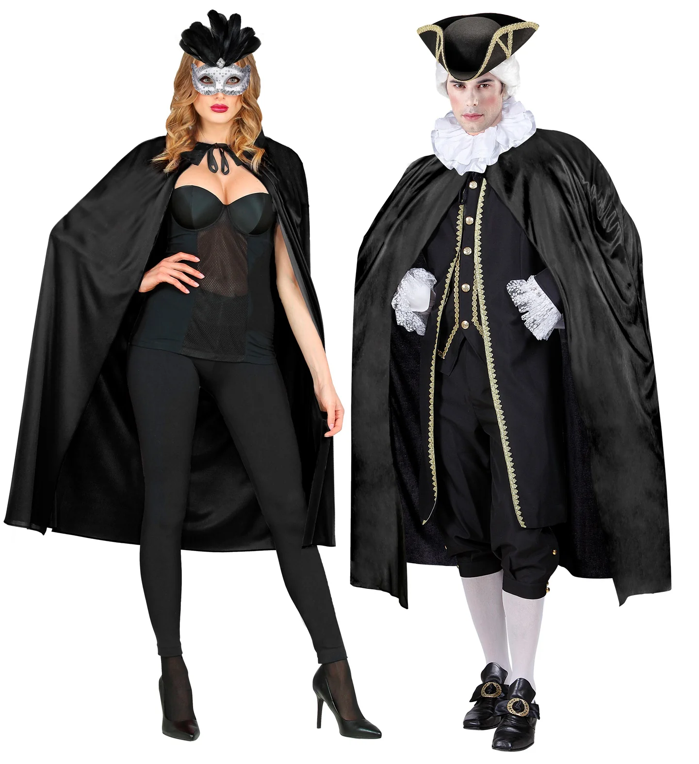 Zwart cape halloween - Image 3
