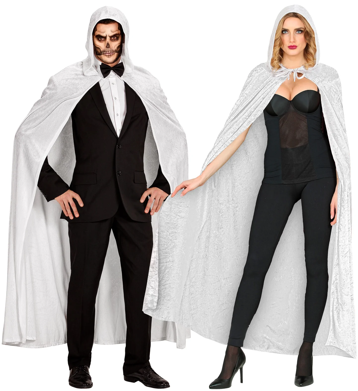 Witte cape luxe 150cm - Image 5