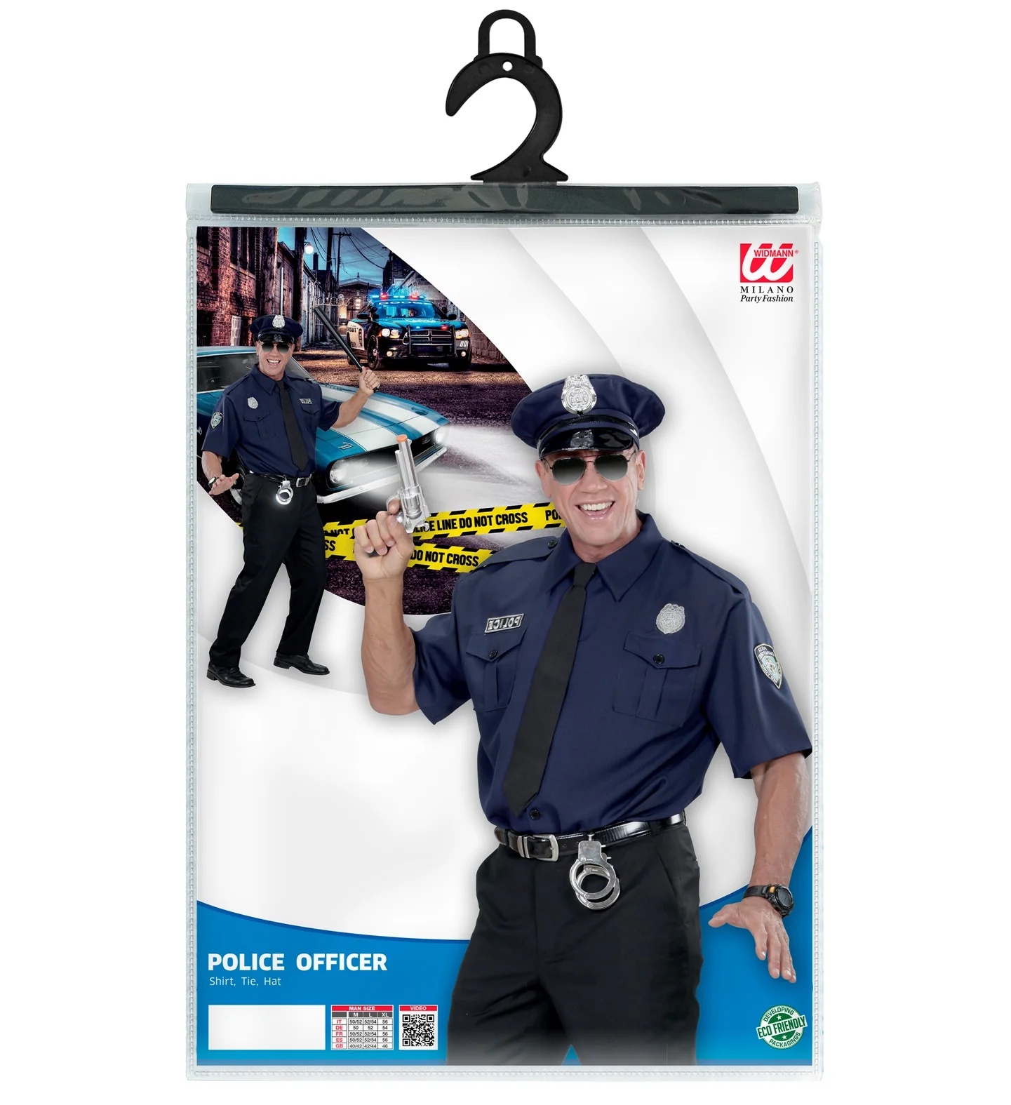Politieblouse met pet en stropdas NYPD - Image 5