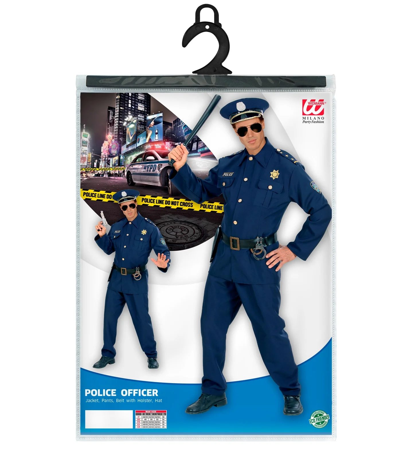 Carnavalskleding: Politie-agent - Image 3