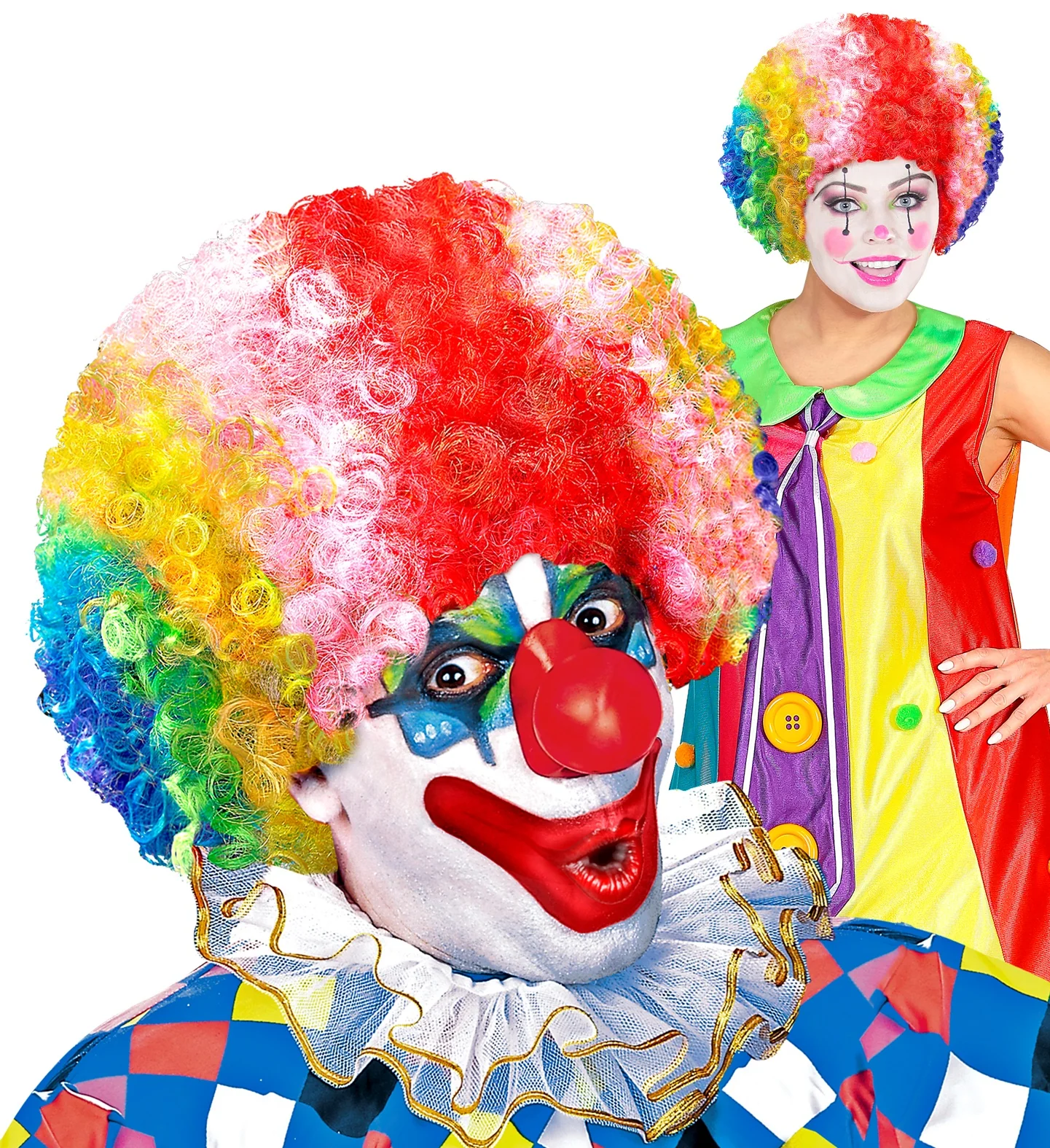 Clownspruik regenboog - Image 4