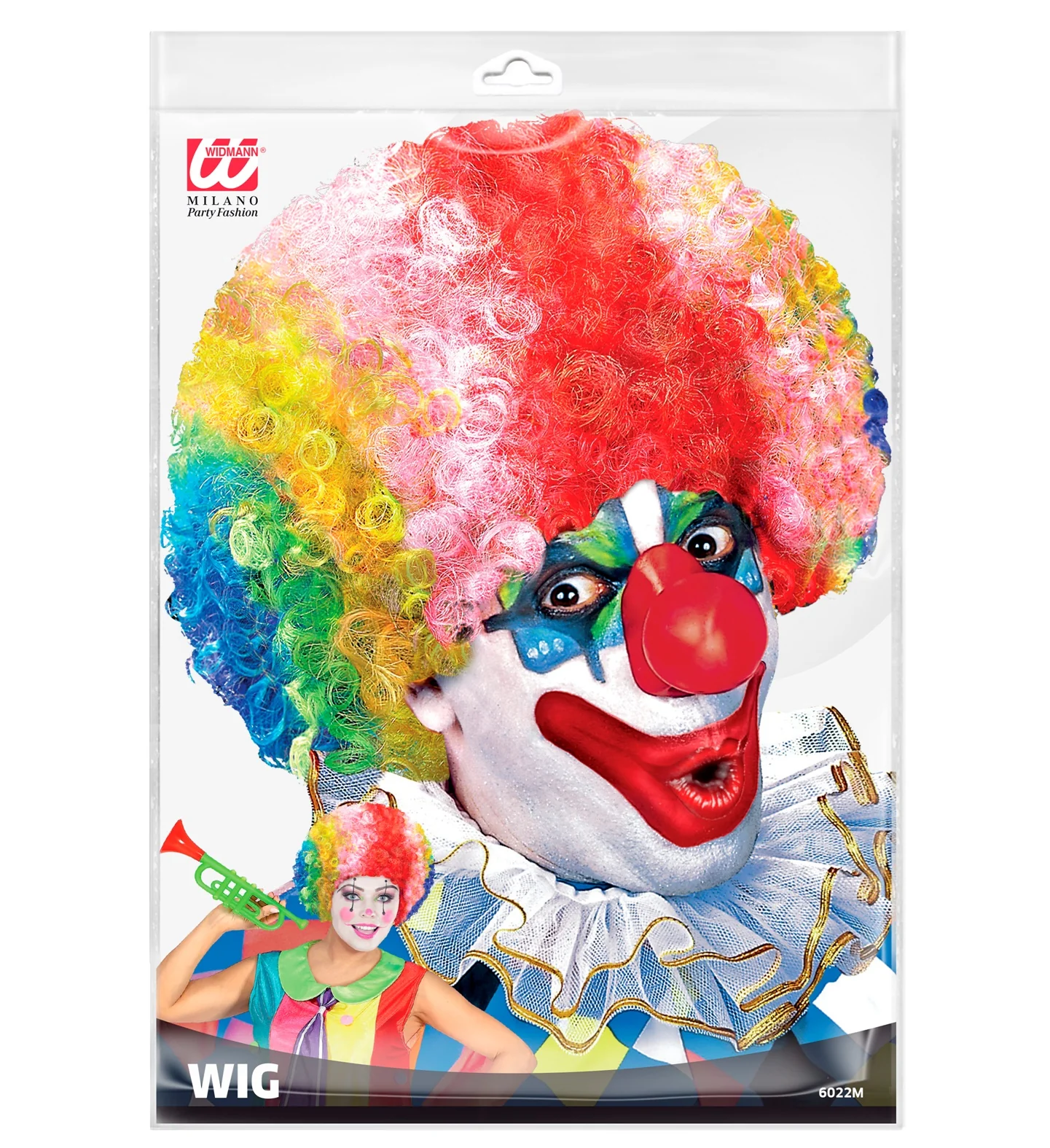Clownspruik regenboog - Image 5