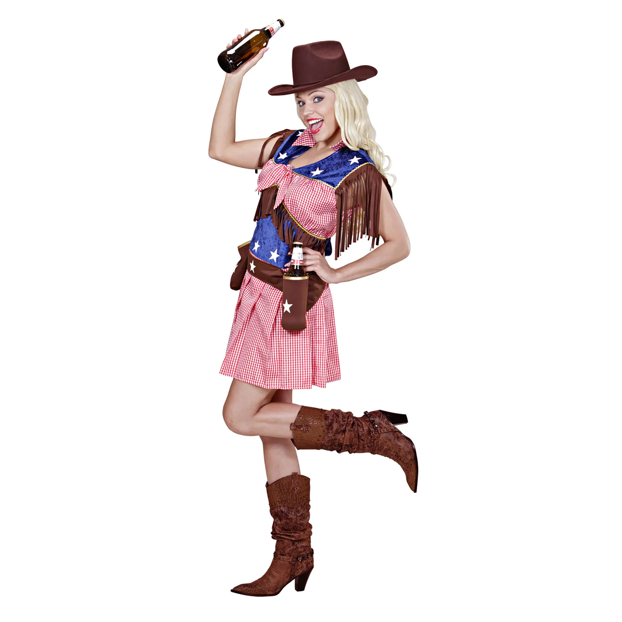 Cowgirl jurkje Rodeo Steffie dames Large - Image 3