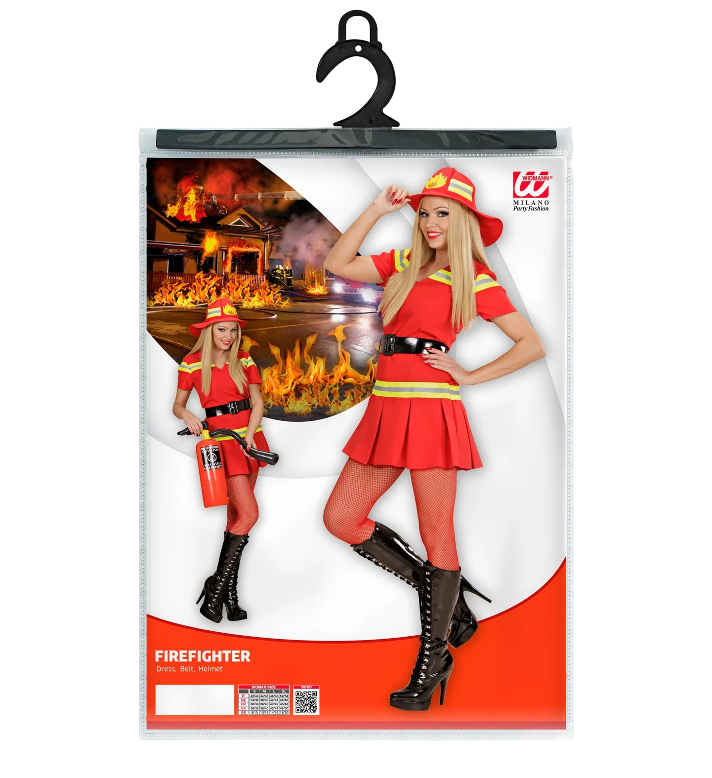 Brandweer kostuum dames Fire - Image 5