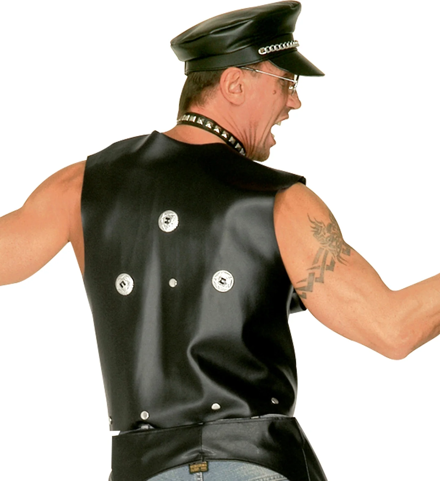 Leren vest motor man - Image 3