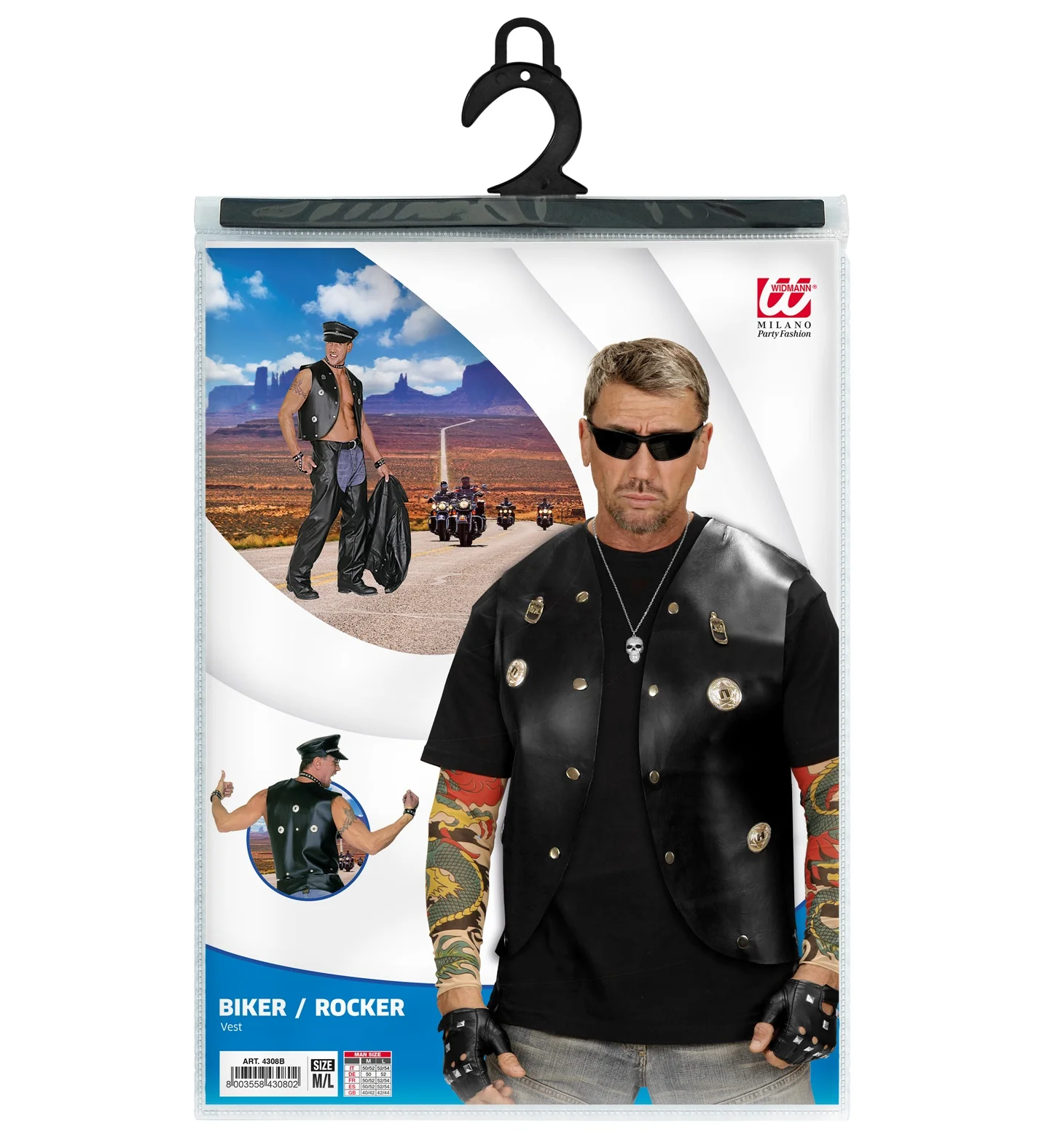 Leren vest motor man - Image 7