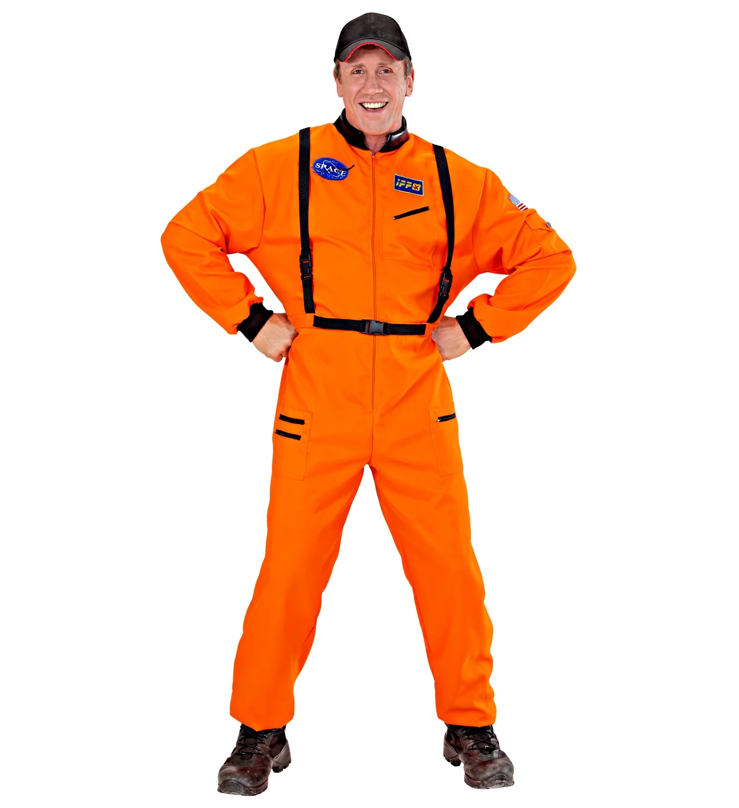 Astronauten kostuum oranje - Image 4