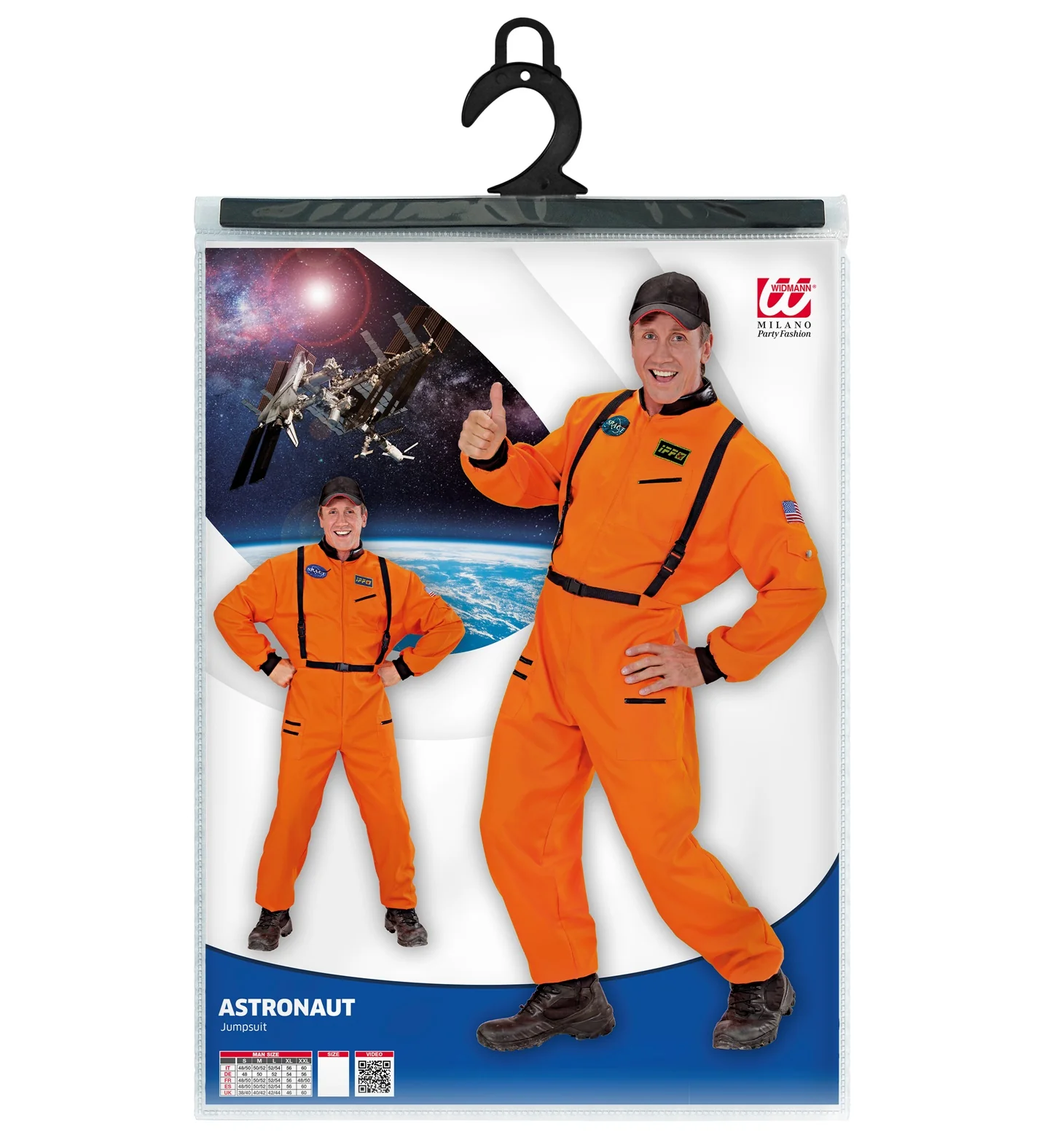 Astronauten kostuum oranje - Image 5