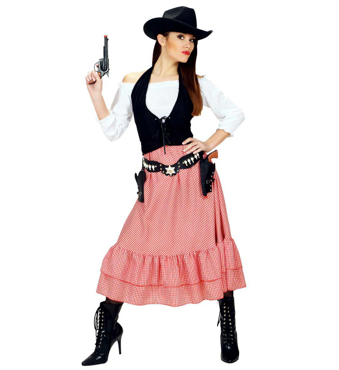 Cowgirl kostuum Nena - Image 2