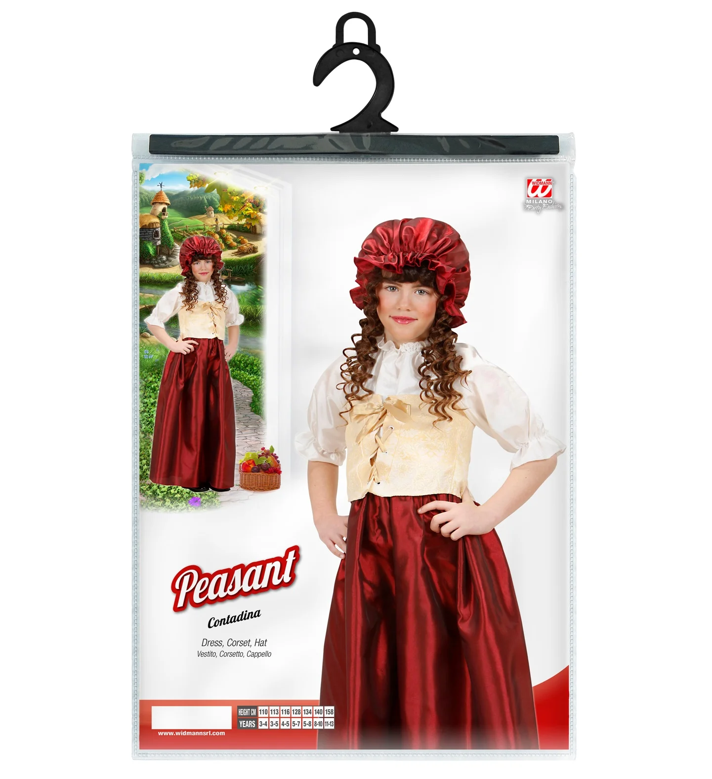 Boerin kostuum Betty kinderen - Image 3