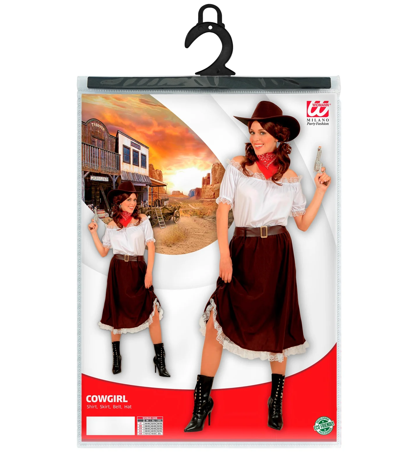 Cowgirl kostuum Lana dames - Image 2