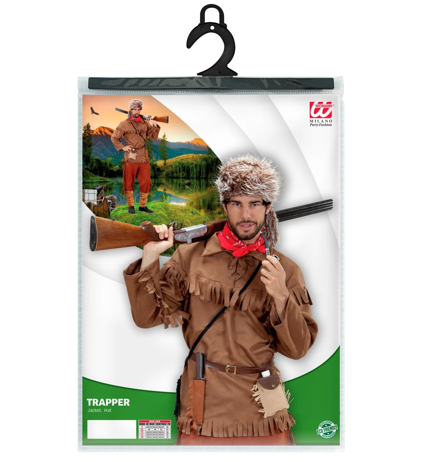 Canadese Trapper jager kostuum man - Image 3