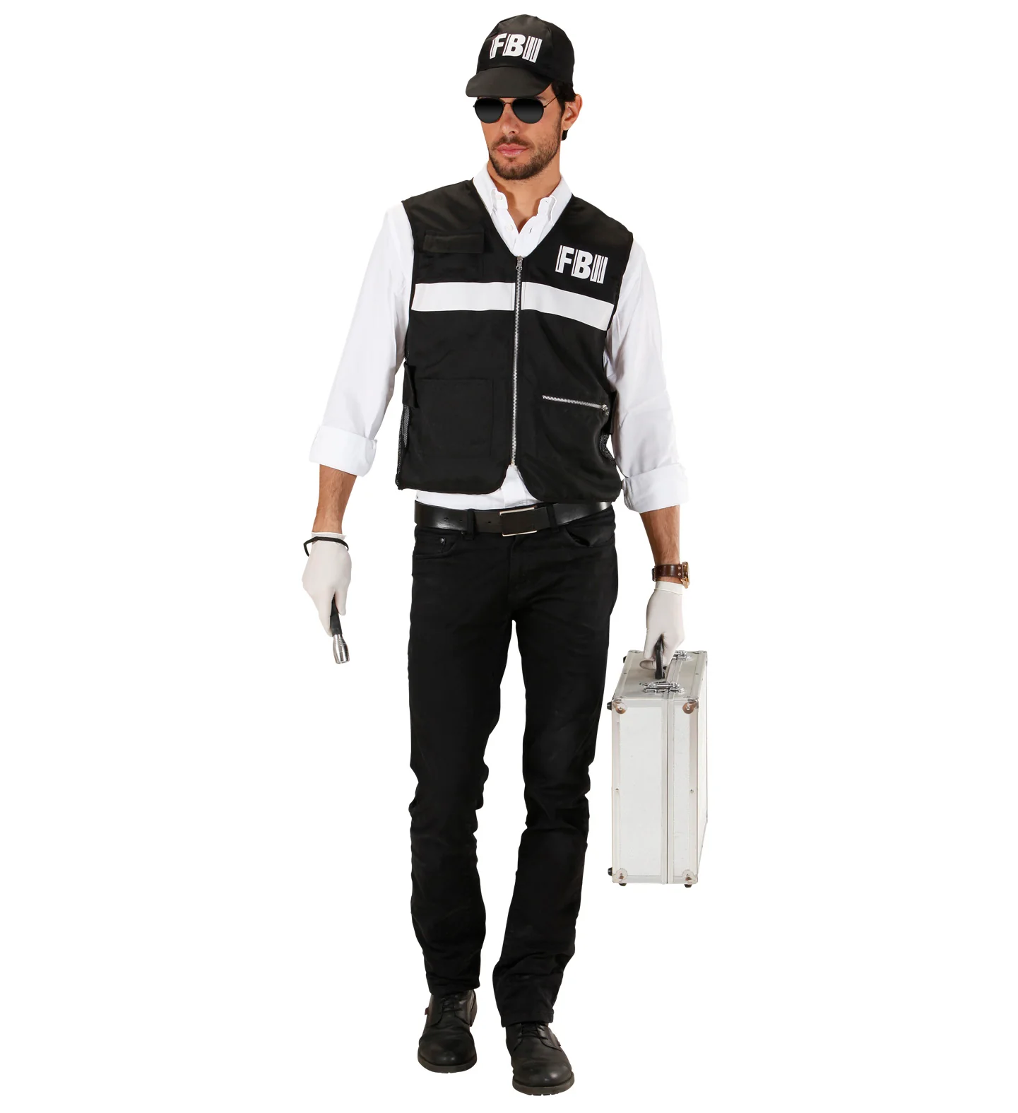 FBI vest kostuum heren - Image 4