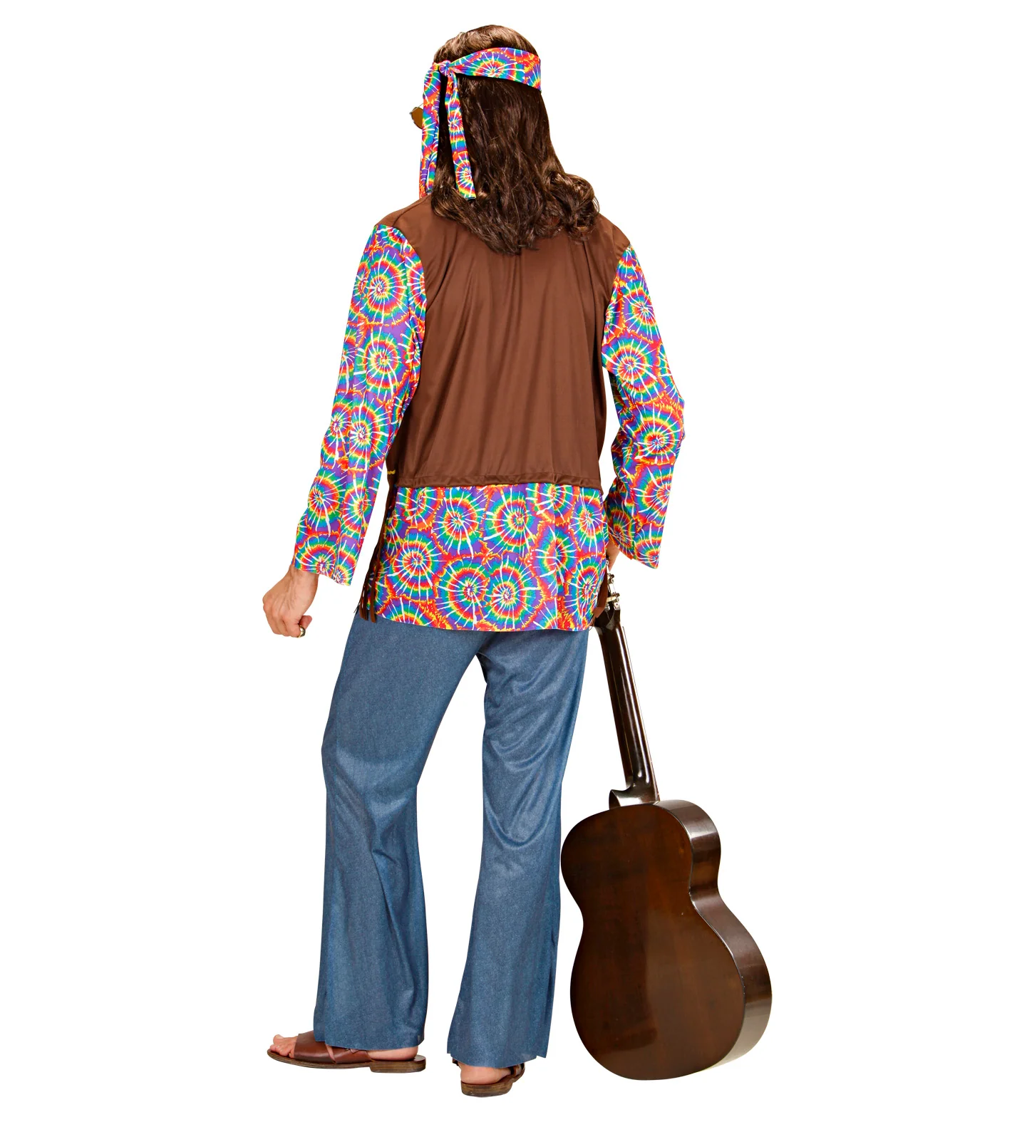 Hippie kostuum Flower Power heren - Image 2