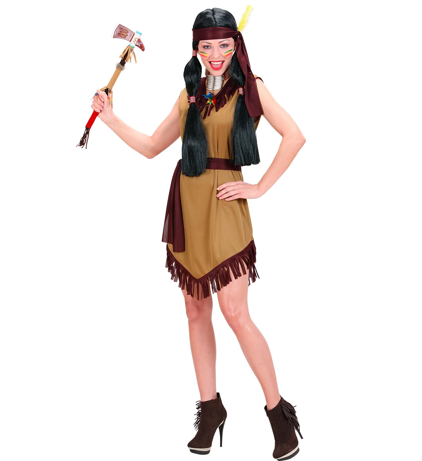 Indianen jurk Kyara dames