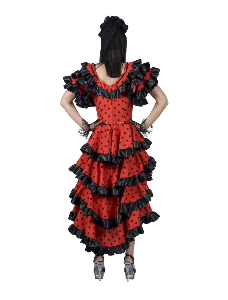 Spaanse Flamenco jurk Elvita dames - Image 2