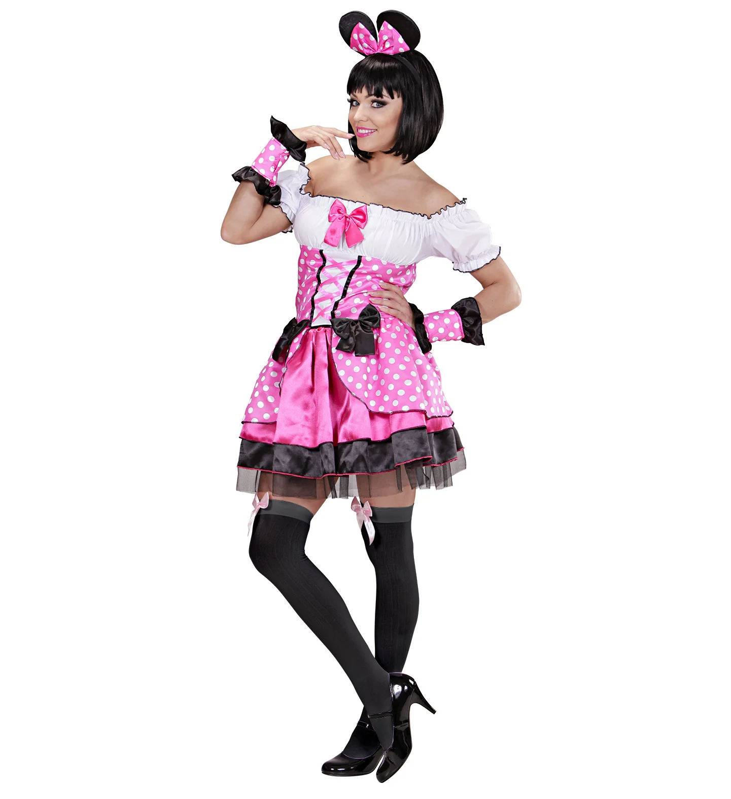 Roze muis kostuum Rian dames - Image 2