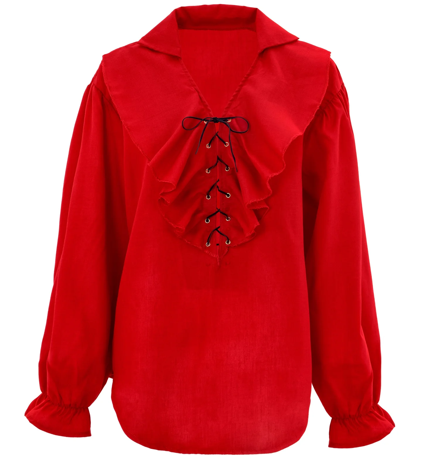 Piratenshirt dames rood - Image 3