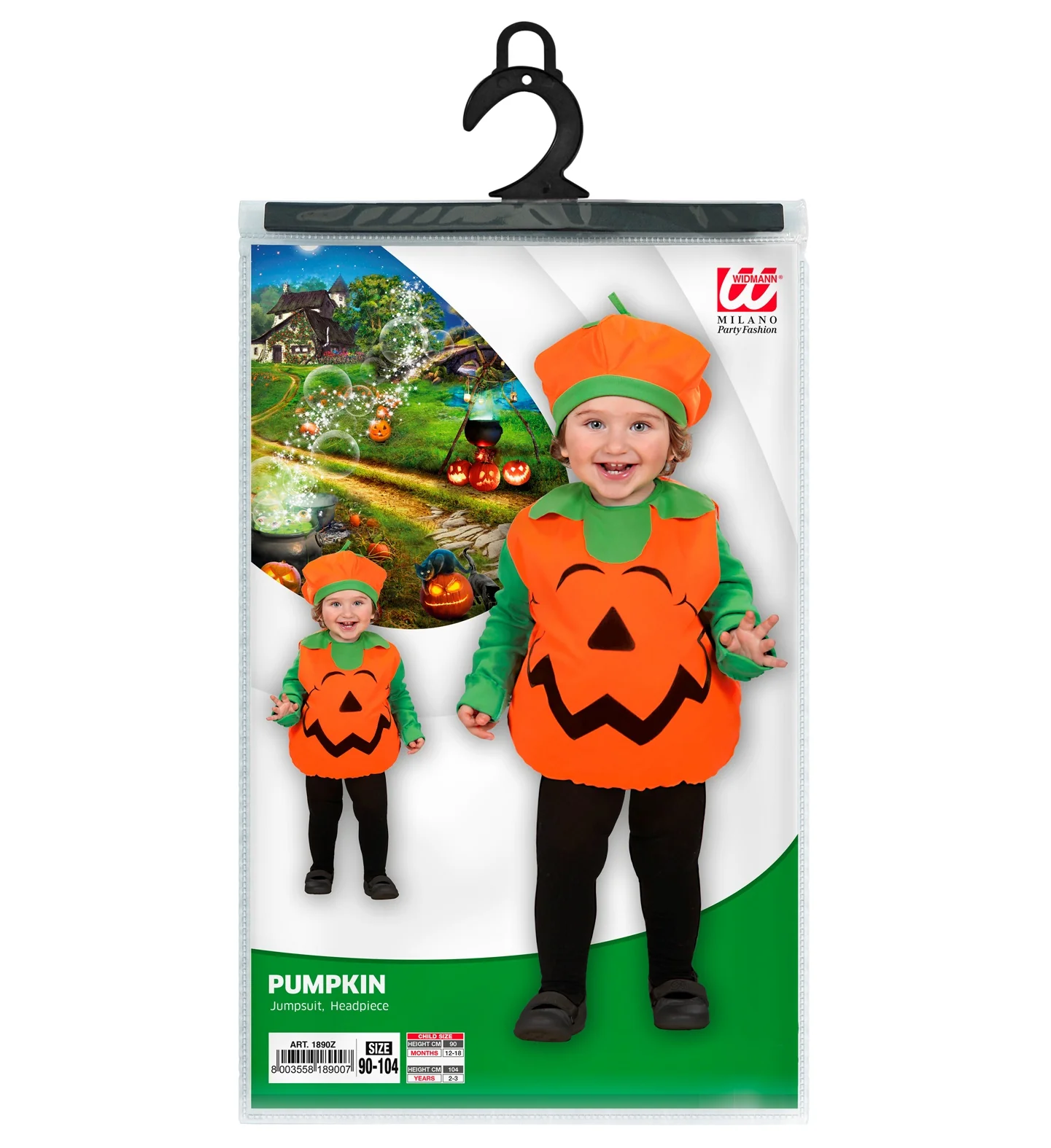 Pompoen kostuum kinderen - Image 2