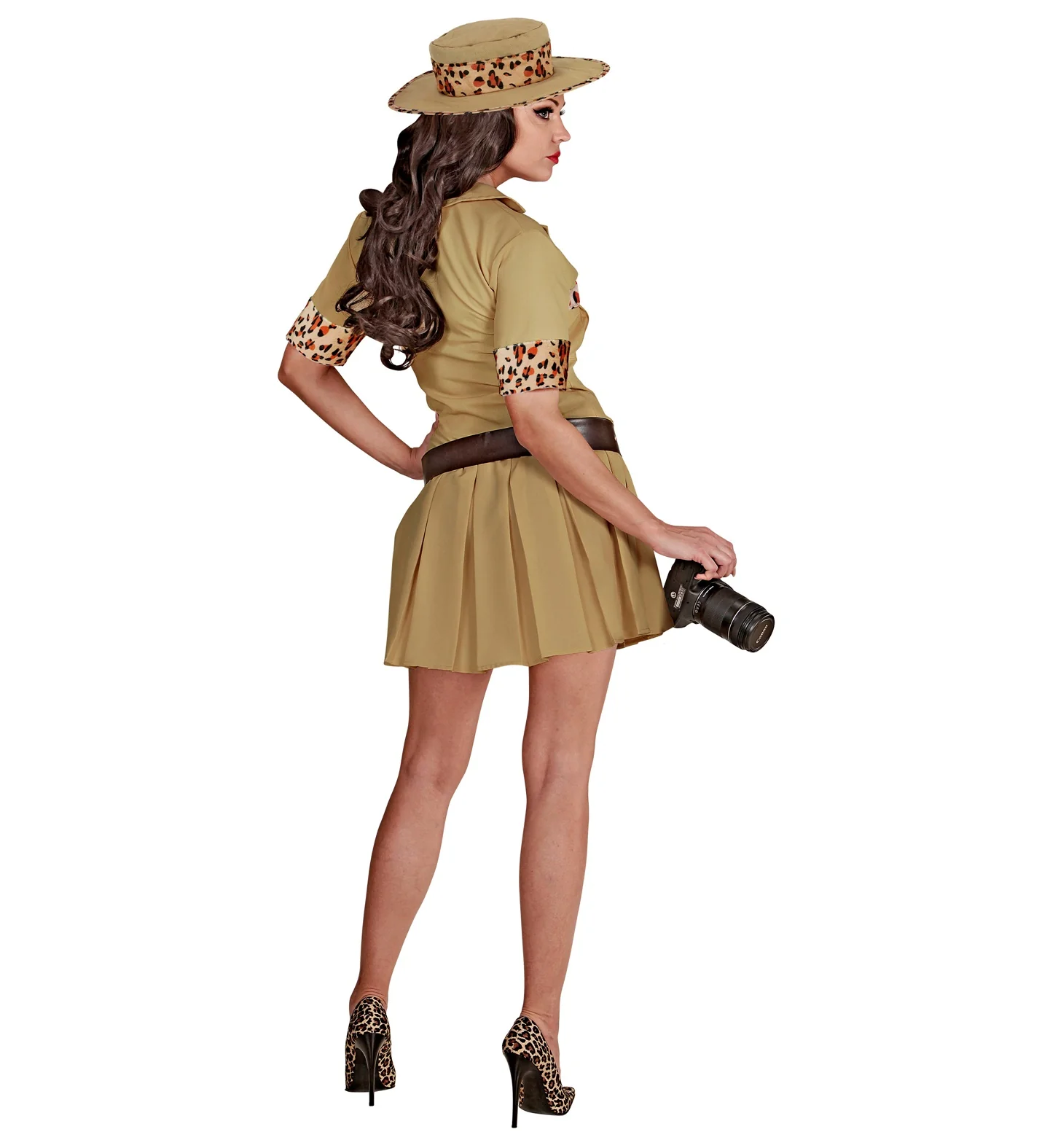 Safari meisje kostuum Steffie dames - Image 3