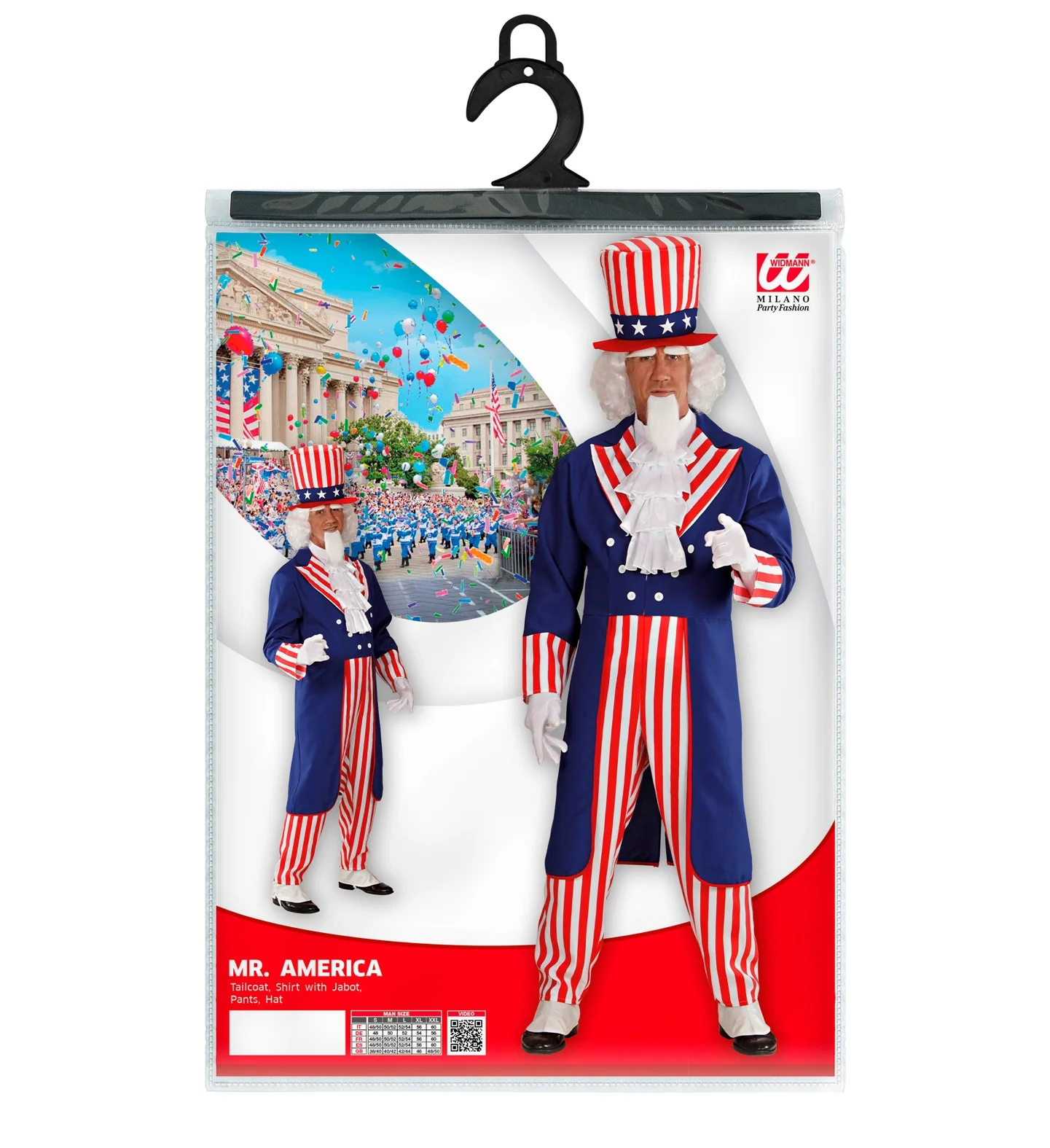 Uncle Sam kostuum heren - Image 4