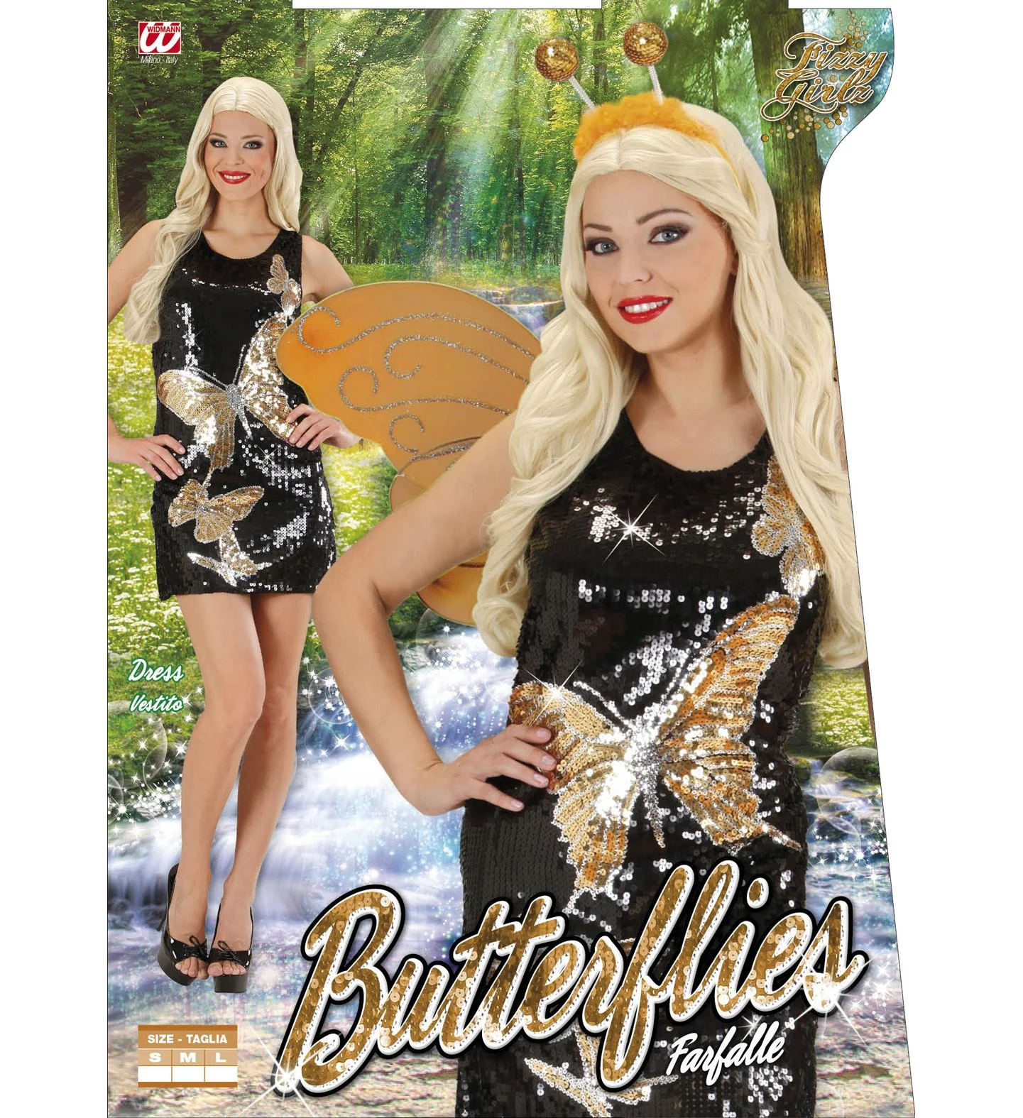 Paillettenjurk Vlinderpak Jenna - Image 3