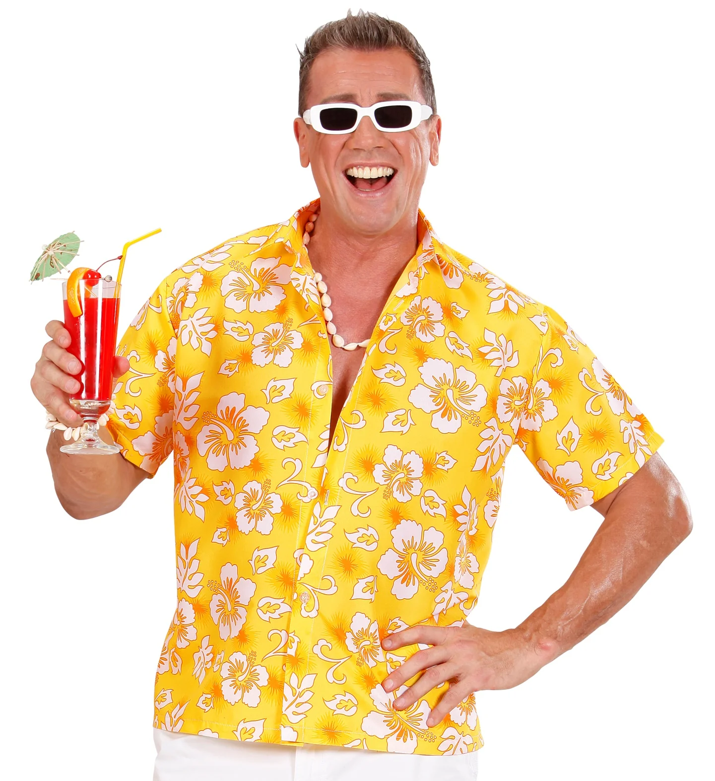 Hawaii shirt geel tropical Danny - Image 4