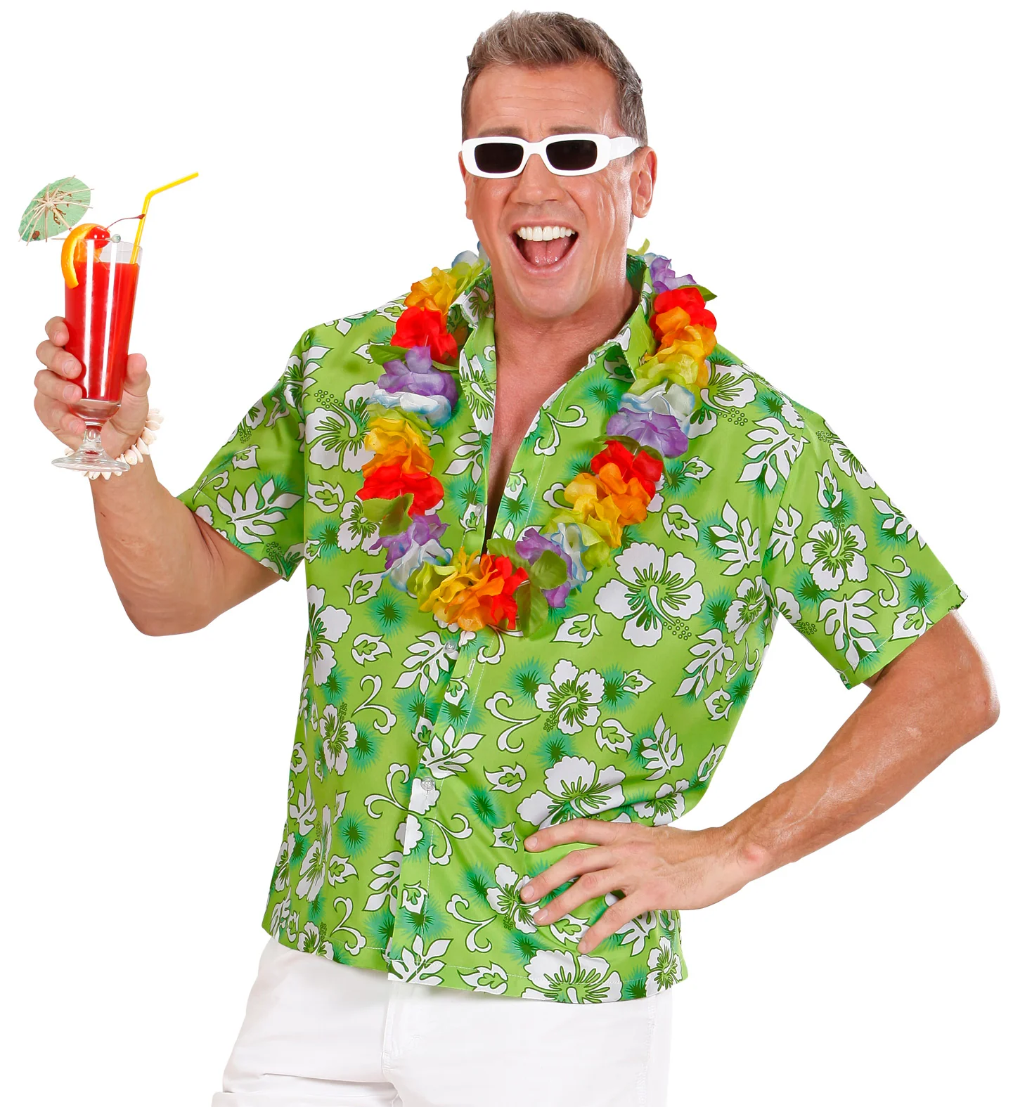 Hawaii shirt groen tropical Danny - Image 2