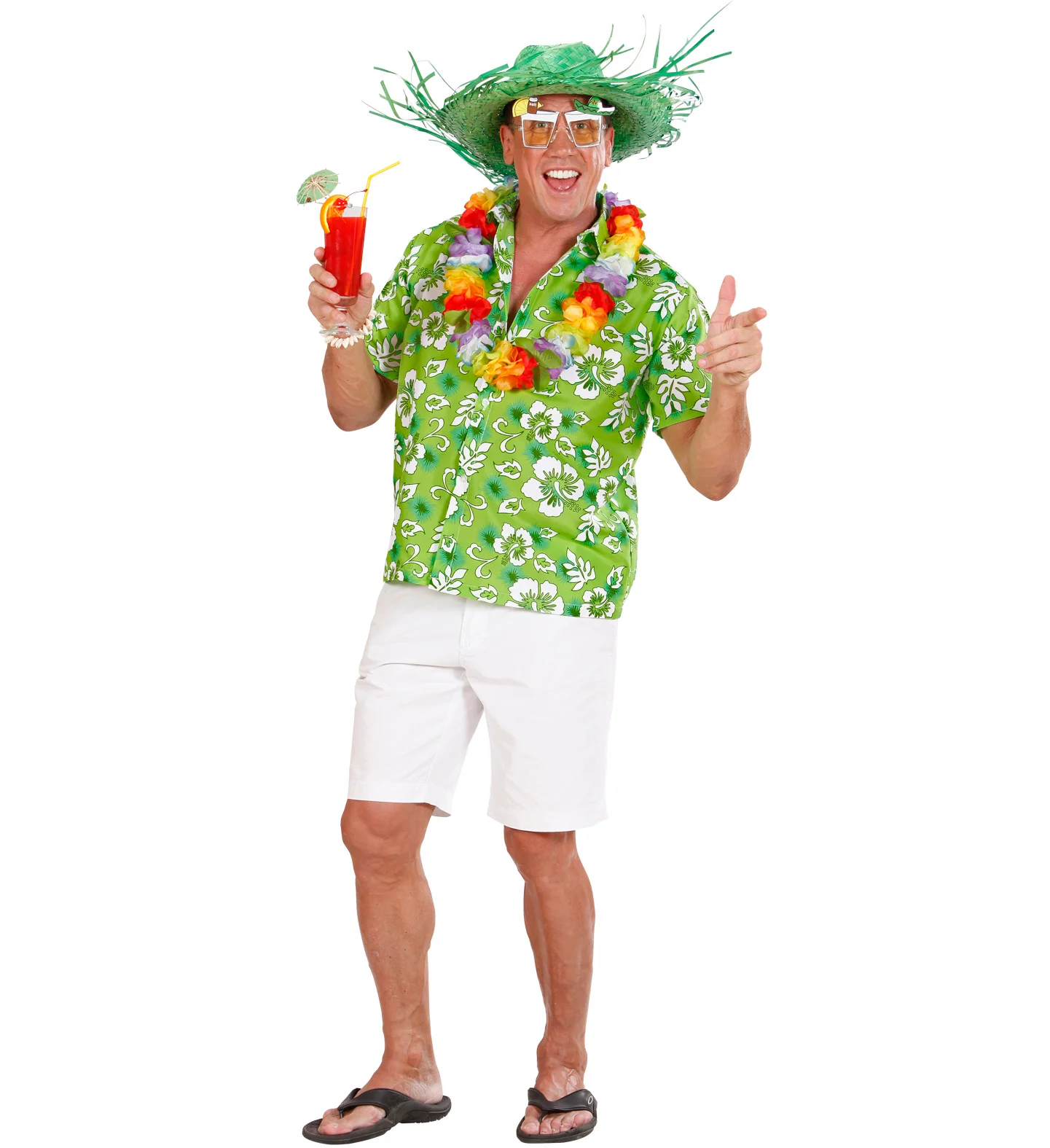 Hawaii shirt groen tropical Danny - Image 4