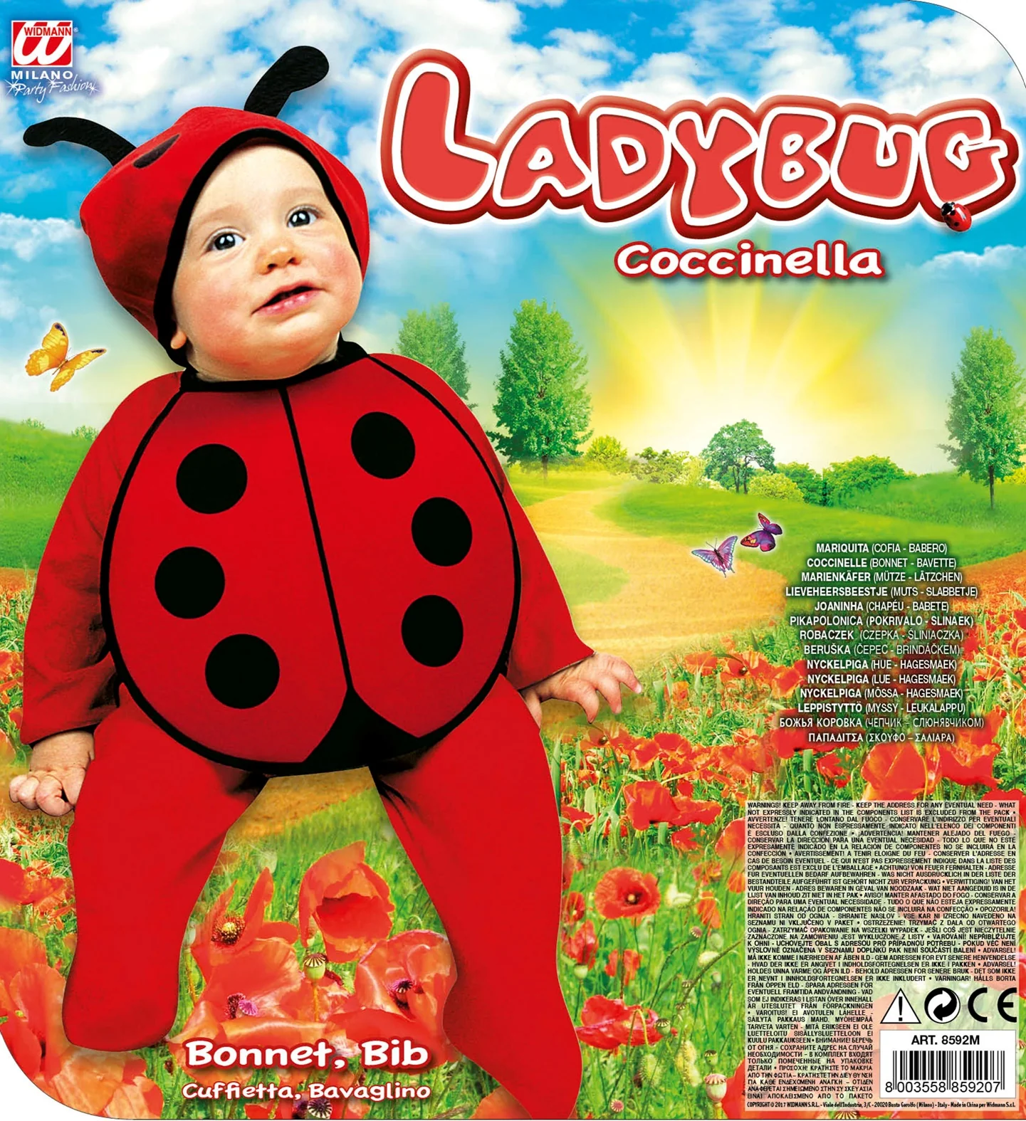 Lieveheersbeestje kostuum baby - Image 3