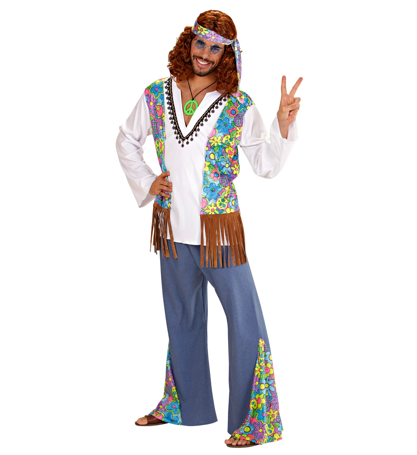 Hippie kostuum Ron - Image 2